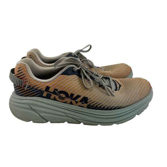 Hoka One One Rincon 2 Road Running Sneakers Lunar Rock Black Iris Womens 9.5 - Picture 2 of 12